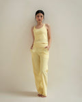 Classic Barre Pants in Yellow Butter